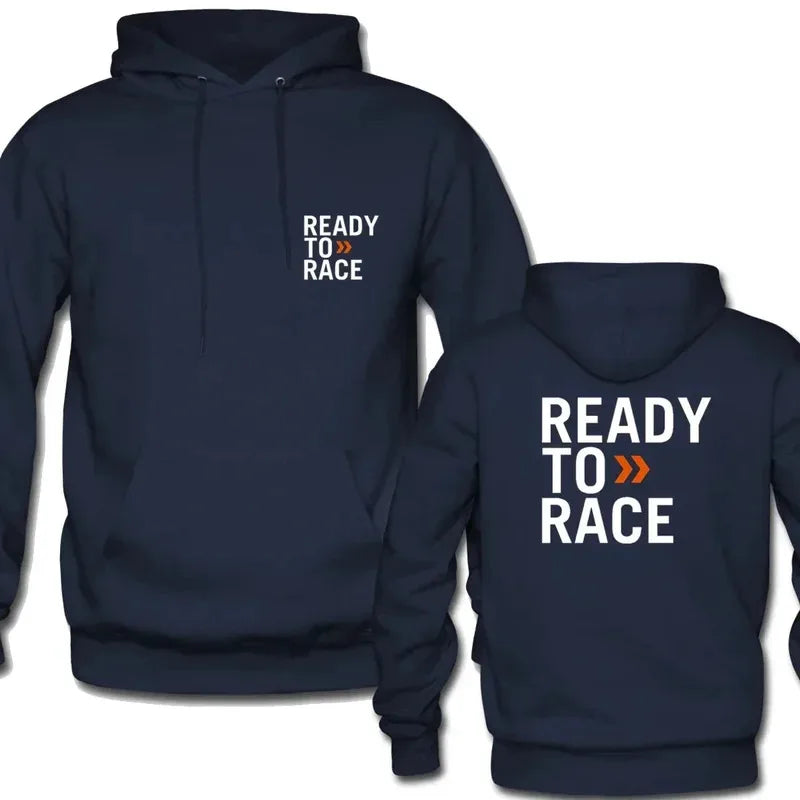 Women Men Autumn Winter Sweatshirt Ready To Race Enduro Cross Motocross Bitumen Bike Tracksuit Pullover Hoodie Streetwear Tops