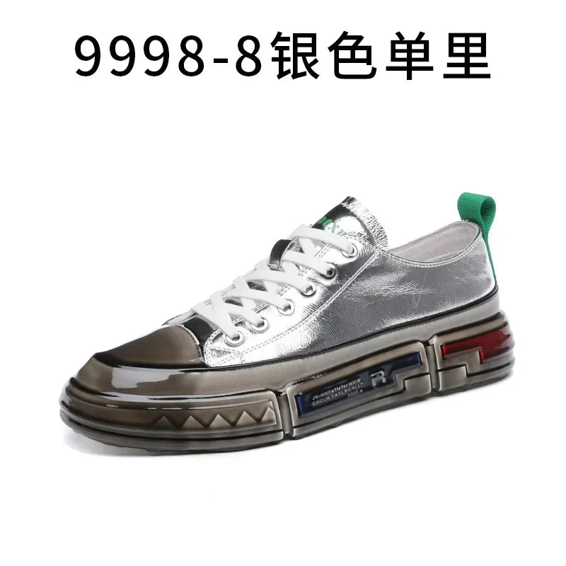 Men Sneakers Shoes for Men Man Male Genuine Leather Casual Shoes Man Fashion Comfortable Luxury Designer Male Shoess