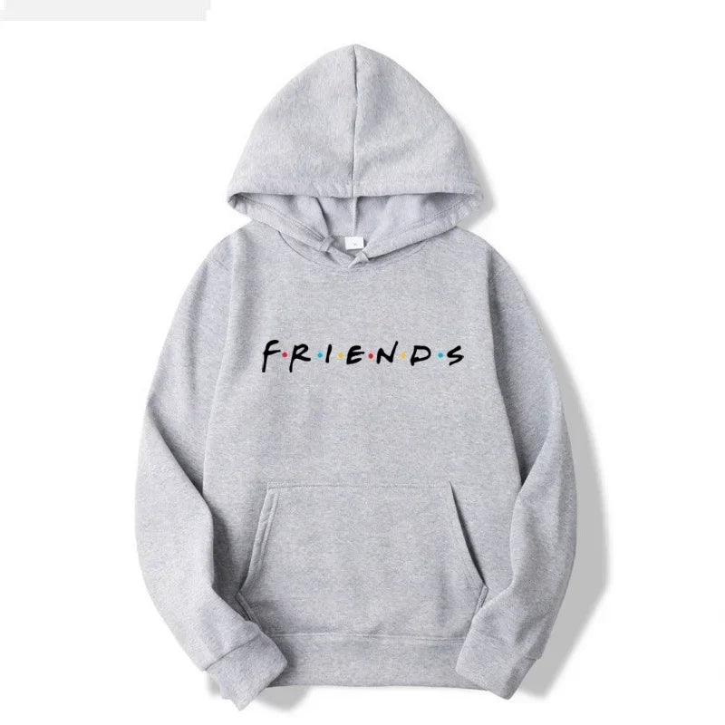 2026 Autumn/Winter New Fashion Friends Hoodies Sportswear Fashion Loose Sportswear Men's and Women's Casual Hoodies