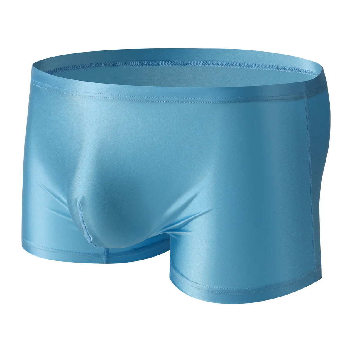Men's Glossy Panties Boxers Underwear Sexy Men Breathable Boxershorts Underpants Man Solid Boxers Hombre Boxer Shorts Slips