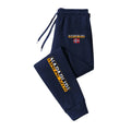 Men Casual Jogger Pants Elastic Waist Drawstring Sweatpants with Pockets Tapered Cuffed Gym Running Sport Trousers