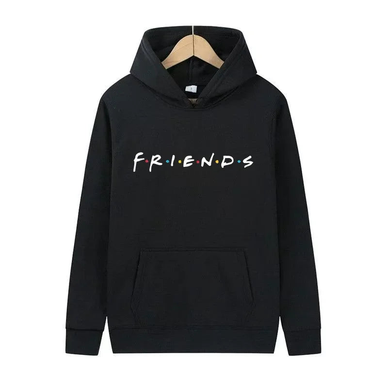 2026 Autumn/Winter New Fashion Friends Hoodies Sportswear Fashion Loose Sportswear Men's and Women's Casual Hoodies