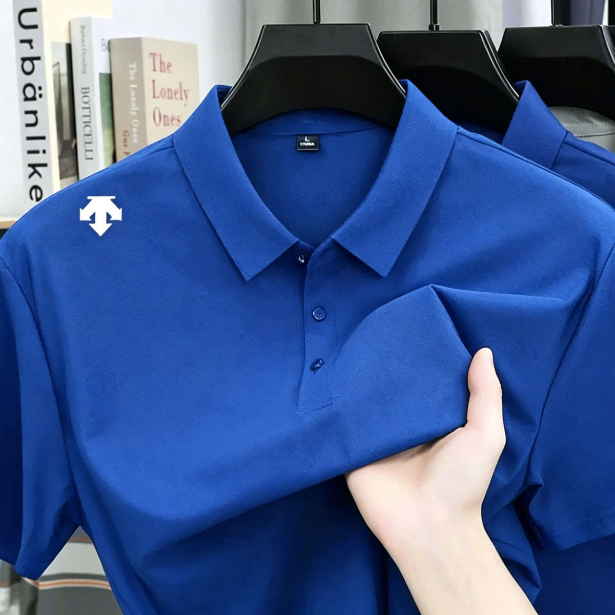 Men Luxury Embroidery Polo Shirts Summer Soft Breathable Short Sleeve Tops Fashion Sports Golf Tees High Daily Wear Blouse