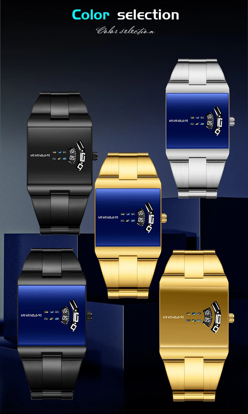 Watches for Men Original Brand Quartz Clock Luxury Waterproof Fashion Casual Stainless Steel Sport Watches Casual Business reloj
