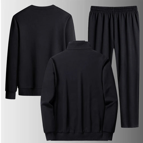 Men Tracksuits 3 Pieces Mens Hoodies and Sweatpants Set Spring and Autumn Tracksuit Unisex Jogging Suit Fashion Brand Mens 8XL