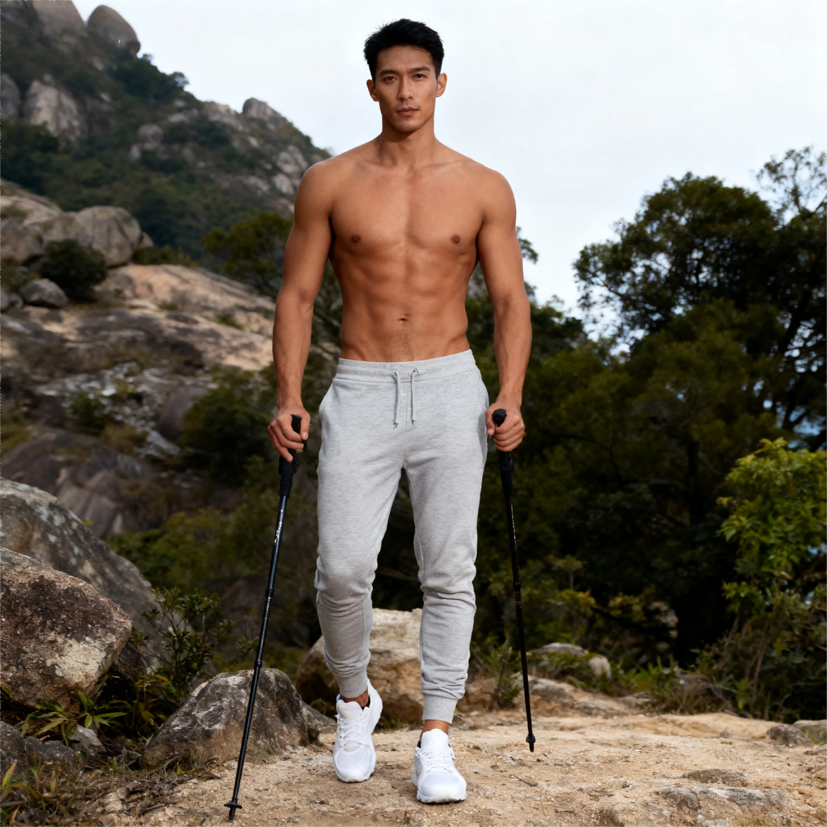 New Men'S Casual Pants - Breathable Spring/Fall Work Trousers Men'S Joggers with Elastic Waistband&Drawstring Classic Joggers