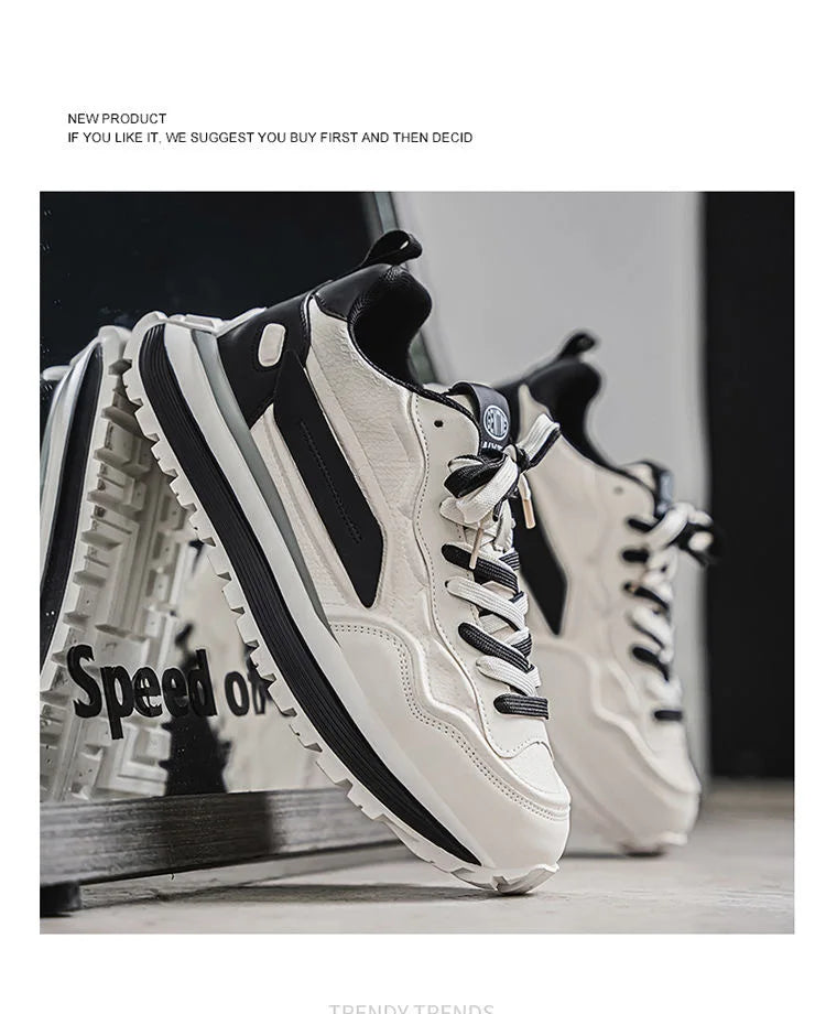 Fashion Men's Sneakers 2025 New Comfortable Breathable Casual Running Shoes Outdoor Soft Sole Training Shoes for Men Zapatillas