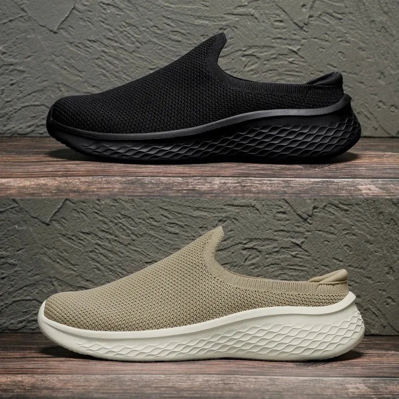 Men Sneakers Breathable Lightweight Soft Zero Drop Sole Barefoot Wide-toed Shoes Fashion Men Casual Shoes Outdoor Running Shoes
