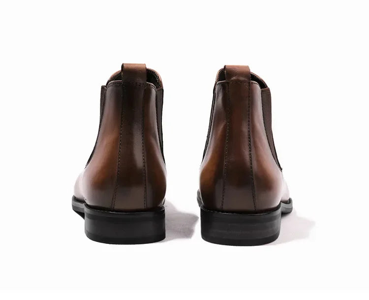Men Chelsea Boots Brand Retro Comfortable Fashion Men Boots 2025