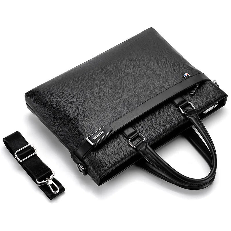 Men's Handbag, Business Casual Horizontal Design, Men's Bag, Official Document, One Shoulder Diagonal Cross Bag, Computer Bag
