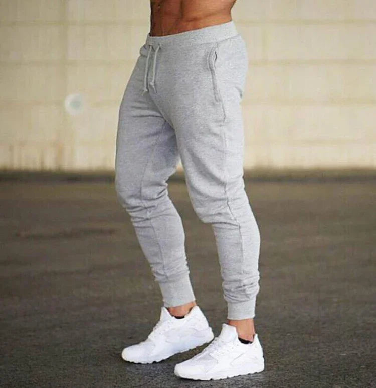 New Jogging Pants Men Sport Sweatpants Running Pants Men Joggers Cotton Trackpants Slim Fit Bodybuilding Trouser