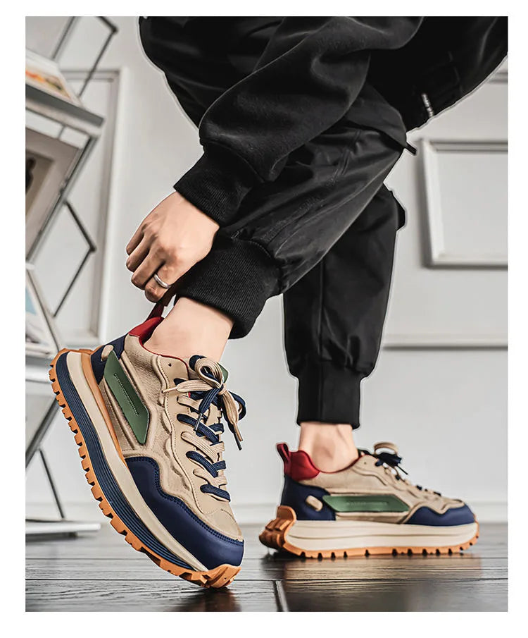 Fashion Men's Sneakers 2025 New Comfortable Breathable Casual Running Shoes Outdoor Soft Sole Training Shoes for Men Zapatillas