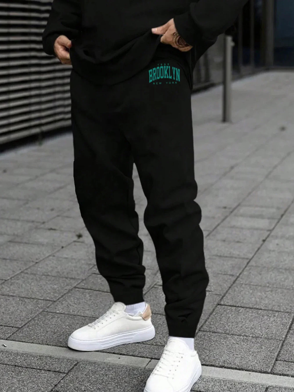 Mens Tracksuit Printing Casual Sweatshirt Outdoors Sports Jogging Clothing Autumn Winter Sportswear Single Piece Tops Pants 2025