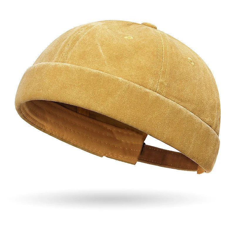 New Hat For Men And Women In Spring And Autumn Brimless Hat Hip Hop Hat Without Brim