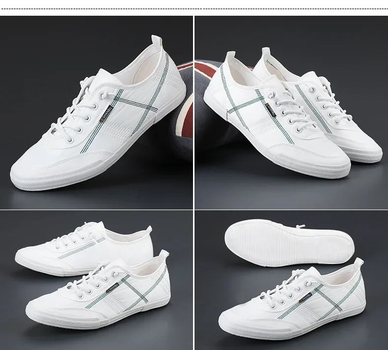 Male Sneakers Summer New Men's Canvas Shoes Joker Casual Breathable Shoes Men Summer Sandals for Man Tenis Masculino for Male