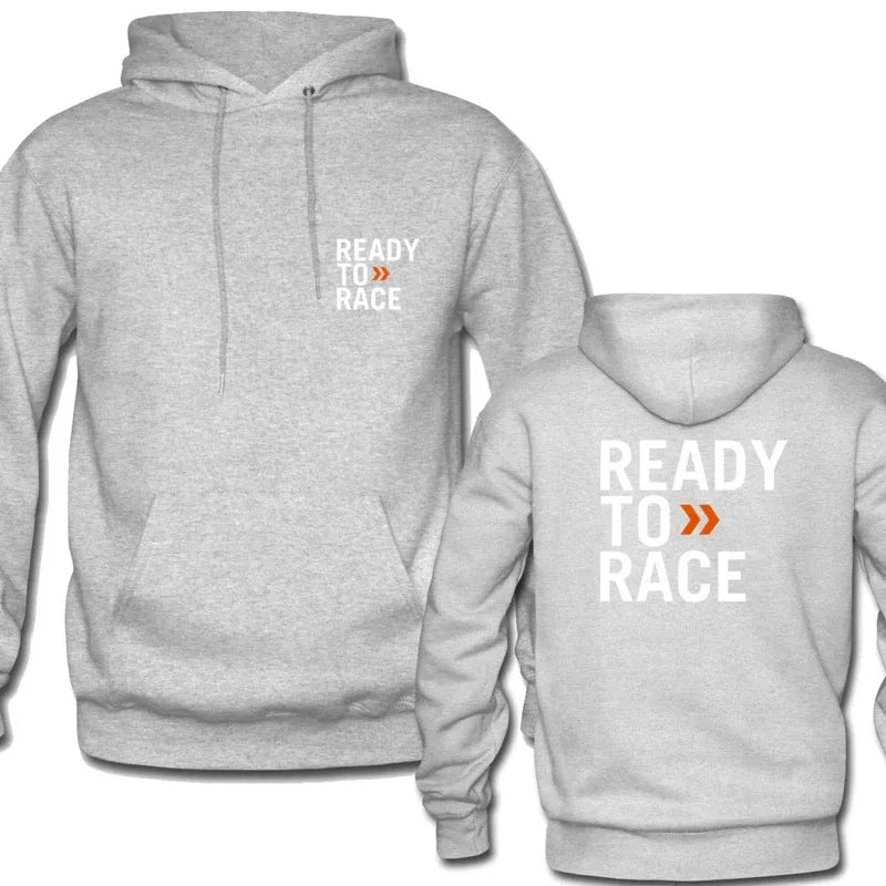 Women Men Autumn Winter Sweatshirt Ready To Race Enduro Cross Motocross Bitumen Bike Tracksuit Pullover Hoodie Streetwear Tops