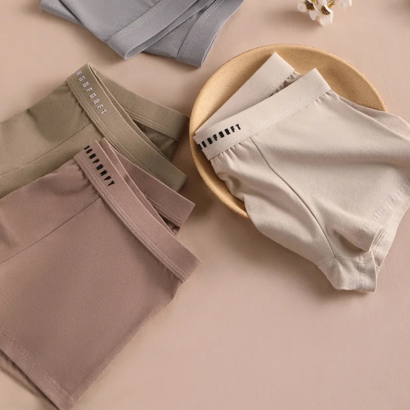 3PCS Sports Boxer Man Breathable Gift Sporty Boxers Men's Square Panties Sexy Men Unerderwear Underpants Briefs Shorts Underwear