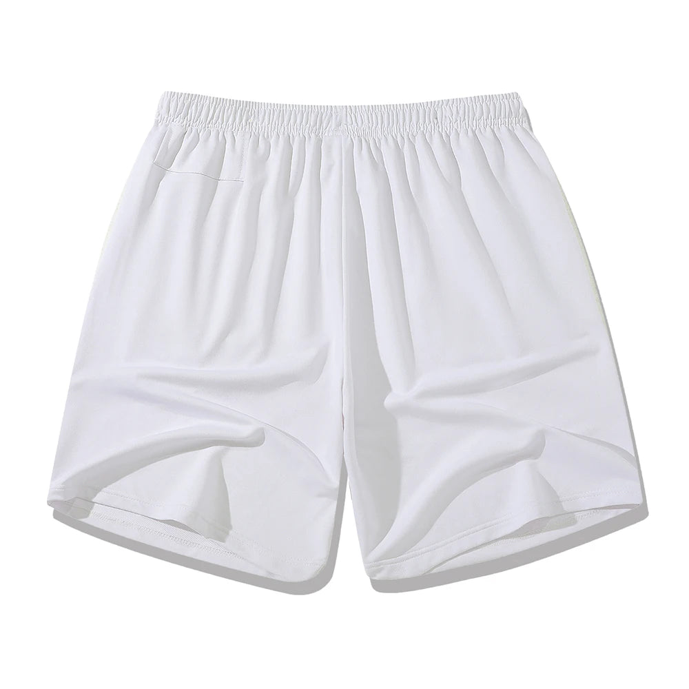 Men’s Workout Fitness Shorts Thin Style Breathable Jogger Gym Bodybuilding Quick Dry Running Shorts Zipper Phone Pockets