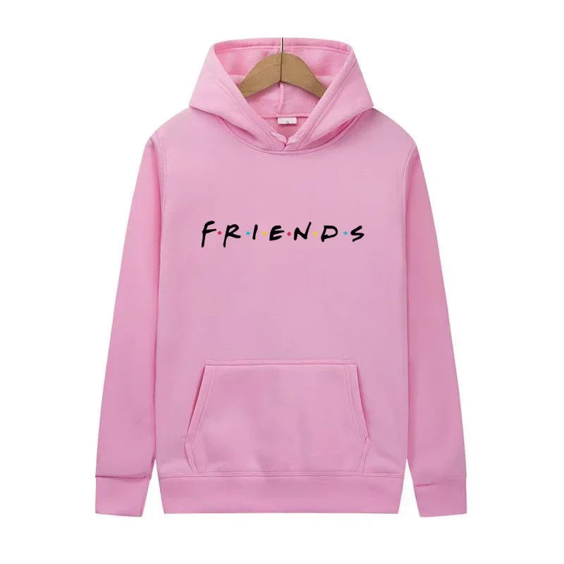2026 Autumn/Winter New Fashion Friends Hoodies Sportswear Fashion Loose Sportswear Men's and Women's Casual Hoodies