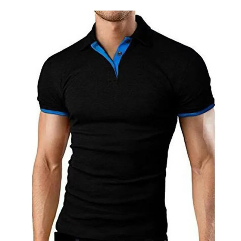 2026 New Polo T Shirt for Men White Casual Short Sleeve Golf Polo Shirts Homme New Summer Clothes High Quality Ropa Hombre