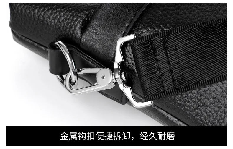 Men's Handbag, Business Casual Horizontal Design, Men's Bag, Official Document, One Shoulder Diagonal Cross Bag, Computer Bag