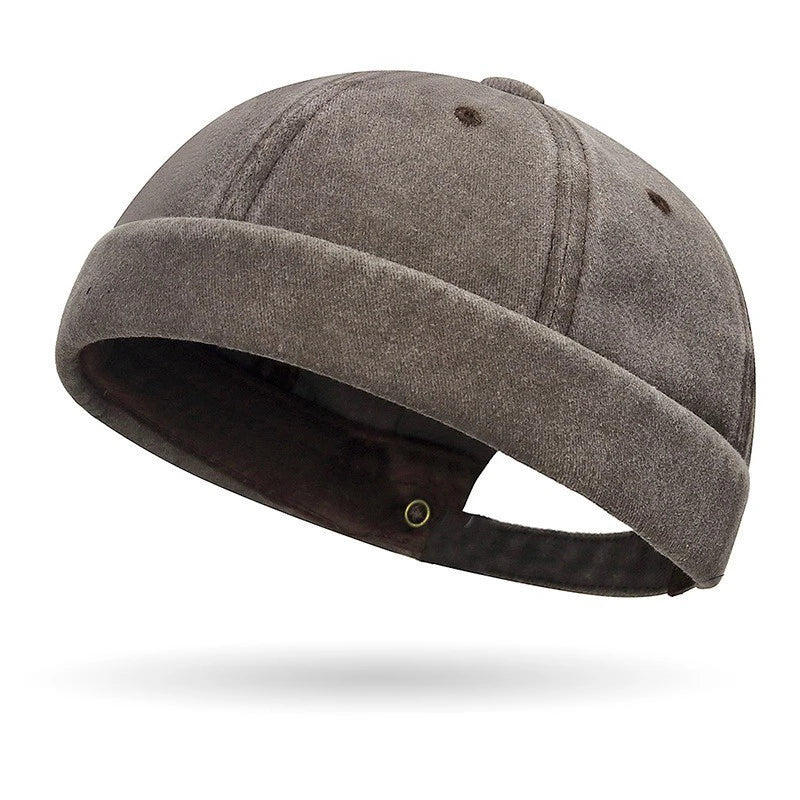 New Hat For Men And Women In Spring And Autumn Brimless Hat Hip Hop Hat Without Brim