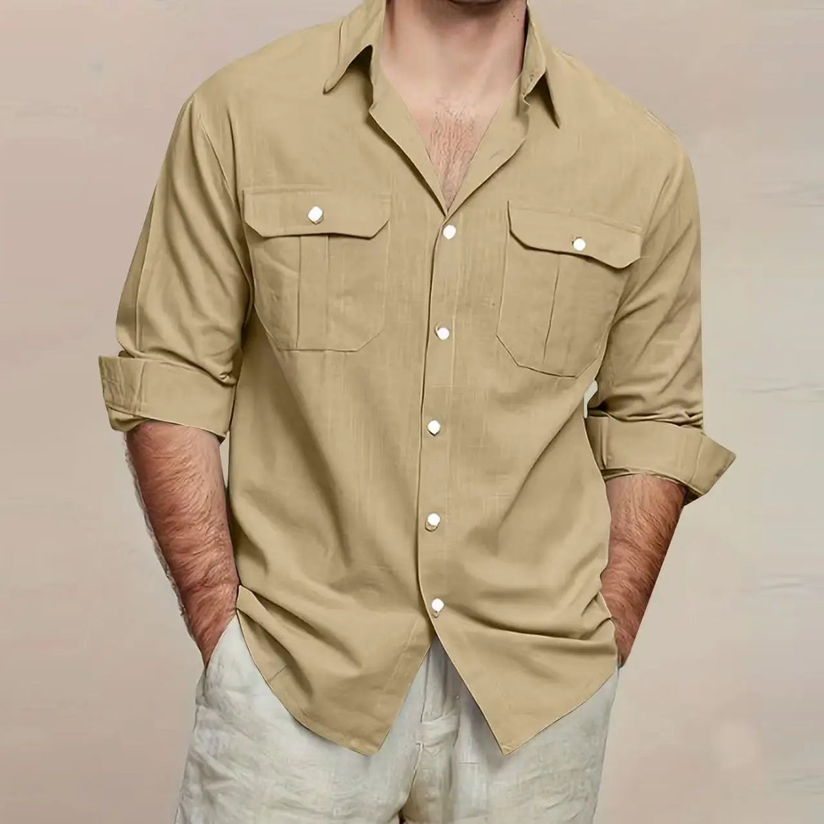 Men's Polo Shirt Short Sleeve Button Collar Tees Casual Soft Comfortable Daily Tops