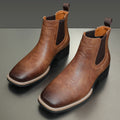 Men's Fashion Chelsea Boots in Three Colors, Comfortable and Versatile with Rubber Compound Outsole