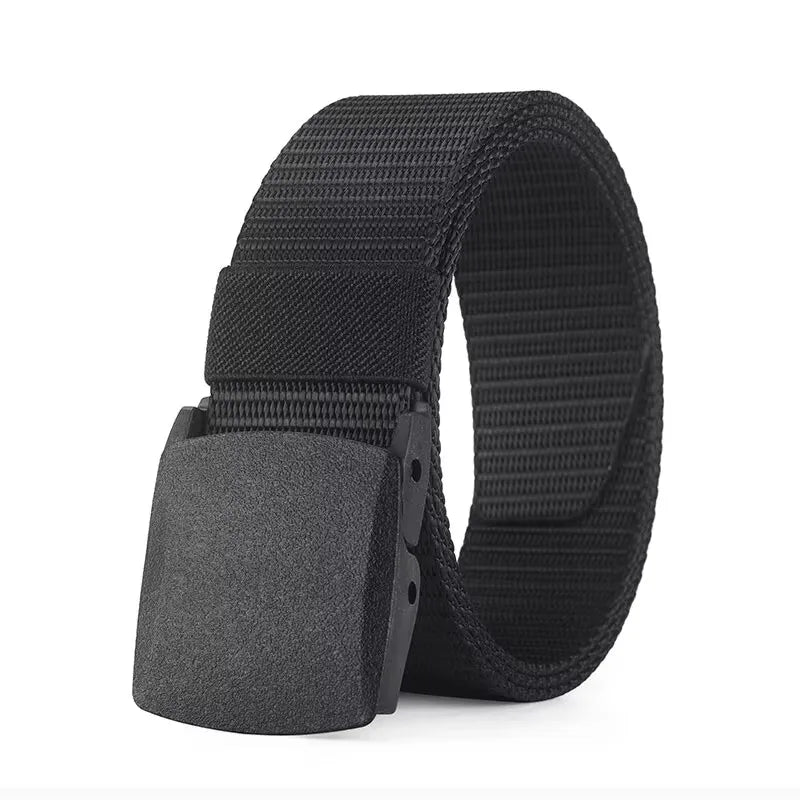 Men's Belt Outdoor Casual Canvas Belt Metal Free Training Nylon Tactical Belt With Pants Jeans Belt Sports Belts Decor For Men