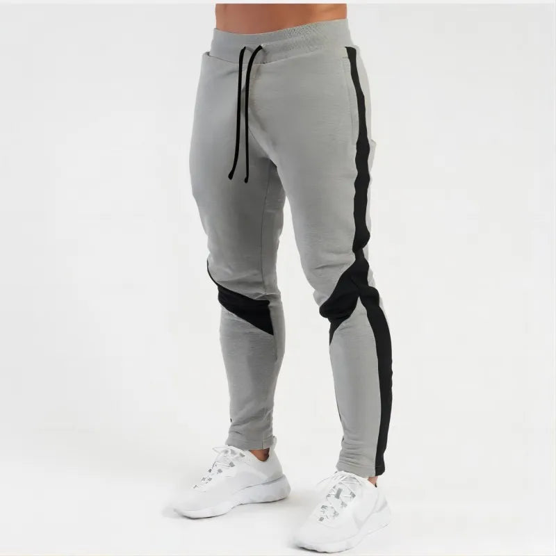 2025 Men's joggers, casual trousers, men's sportswear, trousers, shorts, tight trousers, black gym pants, running trousers