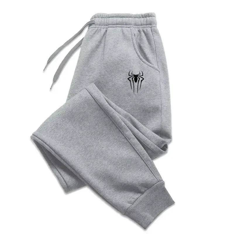 Men Premium Jogger Pants Soft Fabric Elastic Waist Drawstring Sweatpants with Pockets Tapered Cuffed Casual Sport Trousers