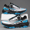 Shoes for Men 2025 New Men Sneakers Leather Waterproof Mountaineering Camping Hiking Shoes Thick Sole Comfortable Running Shoes