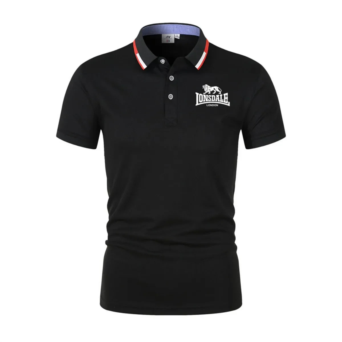 Men's Polo Shirt Letter Print Short Sleeve Casual Collared Top Harajuku Streetwear Loose Fit T-Shirt 2026 Summer Fashion