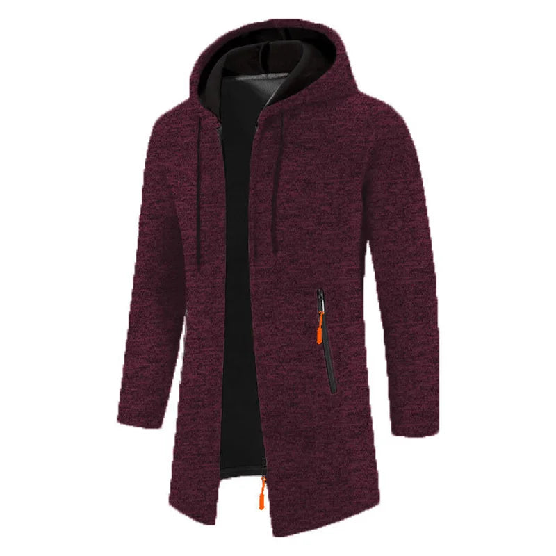 Men's Sweater Cardigan Spring Autumn Casual Solid Knit Men Sweaters Long Sleeve Zipper Knitted Cardigans Outerwear Men's Coat3XL