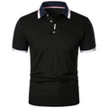Men's new Polo shirt T-shirt summer men's short-sleeved intercolored lapel
