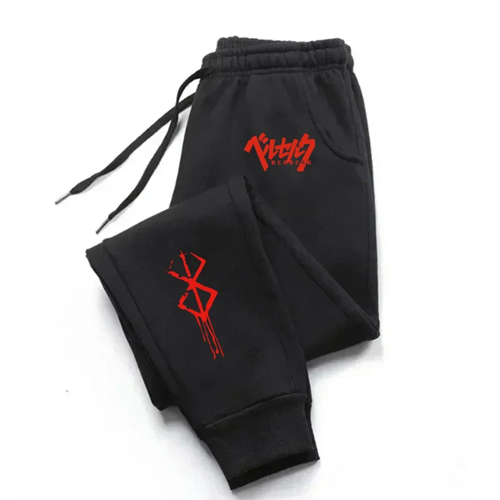 Men's Tracksuit Pants Jogger Track Sweatpants Spring Autumn Fleece Pants Men Clothing Gym Sports Women's Loose Winter Trousers