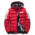 Double Sided Outerwear Men's New Cotton Padded Parkas Men Autumn Winter Jacket Brand Warm Comfortable Down Jacket Removable Hat