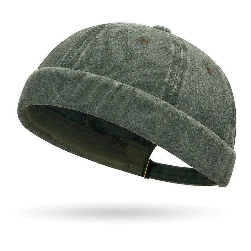 New Hat For Men And Women In Spring And Autumn Brimless Hat Hip Hop Hat Without Brim