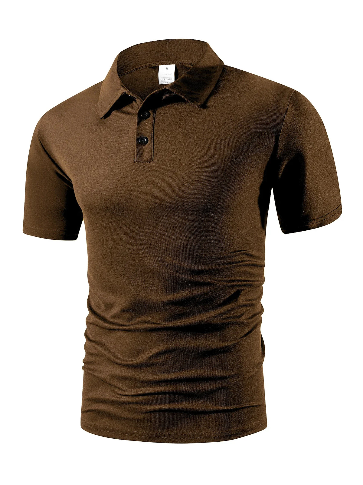 Men's Summer Polo Shirt Casual Breathable Comfortable T Shirts Solid Color High Quality Short Sleeve T-Shirt Outdoor Sport Tops