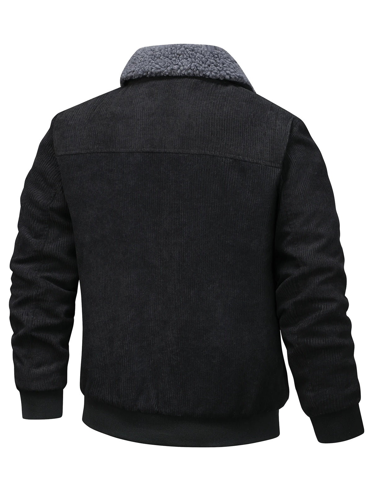 Men's Corduroy Jacket, Durable and Wear-Resistant, Versatile and Easy to Match, Suitable for Light Casual Wear in the Workplace, Light Outdoor Activities, Layering in Autumn and Winter, Warm-Up for Sports, Casual Outings, and