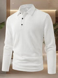 Men Long Sleeve Polo Shirt High Quality Male Clothing Office Polos T-shirt Business Poloshirt Casual Fashion Polo T Shirt Men