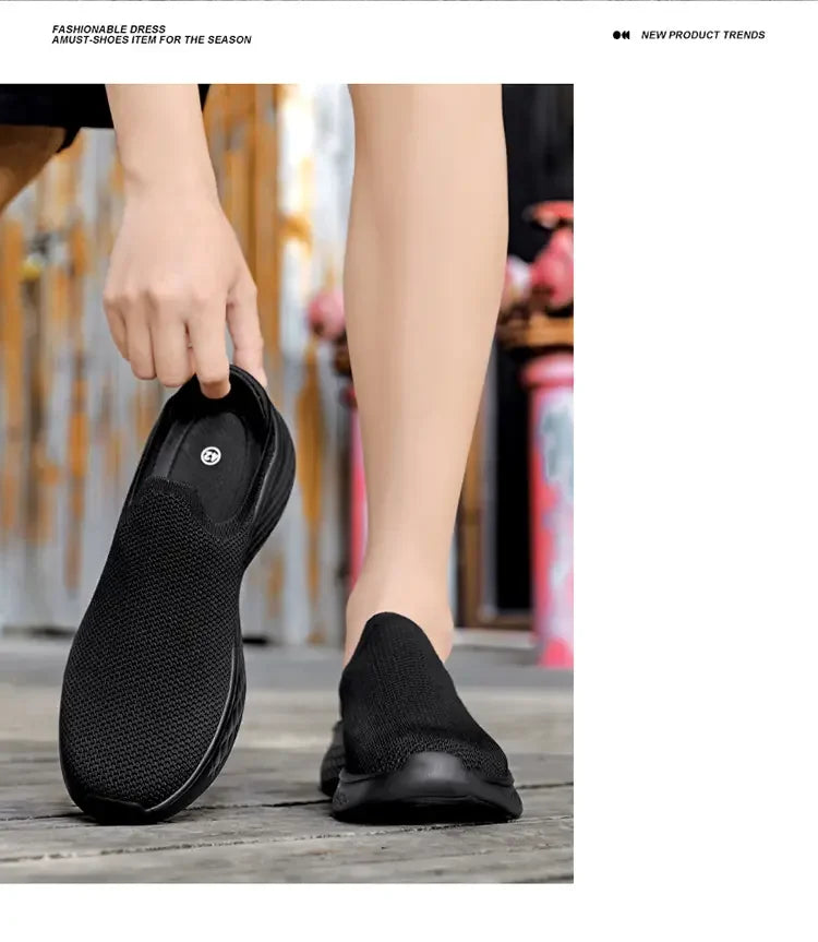 Men Sneakers Breathable Lightweight Soft Zero Drop Sole Barefoot Wide-toed Shoes Fashion Men Casual Shoes Outdoor Running Shoes