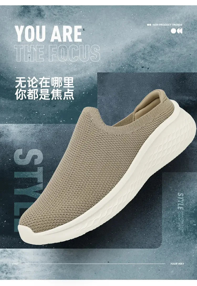 Men Sneakers Breathable Lightweight Soft Zero Drop Sole Barefoot Wide-toed Shoes Fashion Men Casual Shoes Outdoor Running Shoes