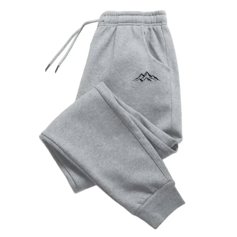 Solid Color Jogger Pants for Men, Classic Design, Versatile Trousers Matching Various Outfits