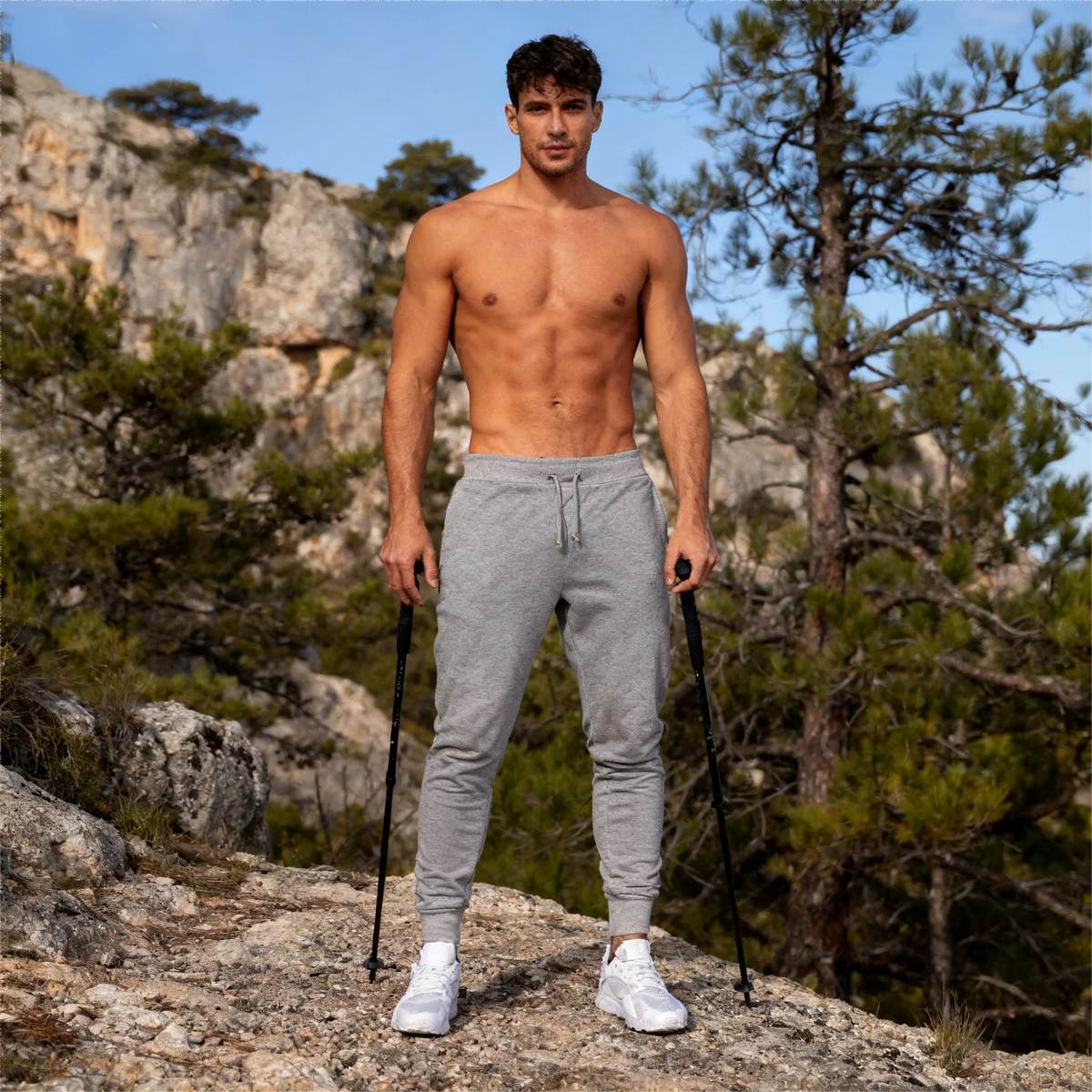 New Men'S Casual Pants - Breathable Spring/Fall Work Trousers Men'S Joggers with Elastic Waistband&Drawstring Classic Joggers