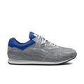 Farrah Collection blue and silver low-top sneaker