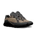 Farrah Collection Black Studded Performance Sneaker