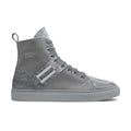 Farrah Collection gray high-top sneaker